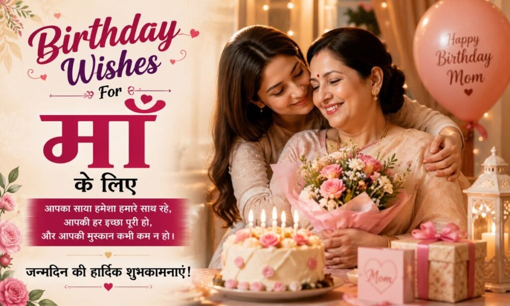 Birthday Wishes For Mother in Hindi