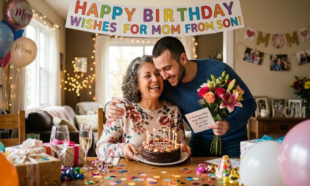 Happy Birthday Wishes For Mom From Son