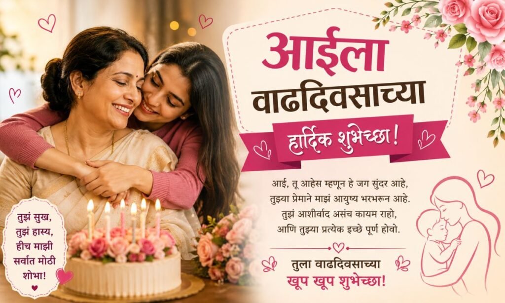 Happy Birthday Wishes For Mom In Marathi