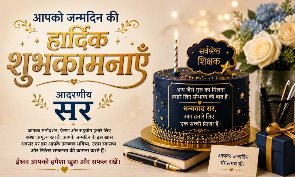 Happy Birthday Wishes for Sir
