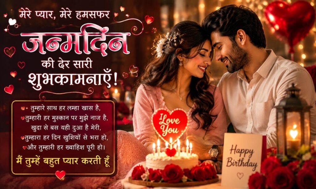 Romantic Birthday Wishes for Husband