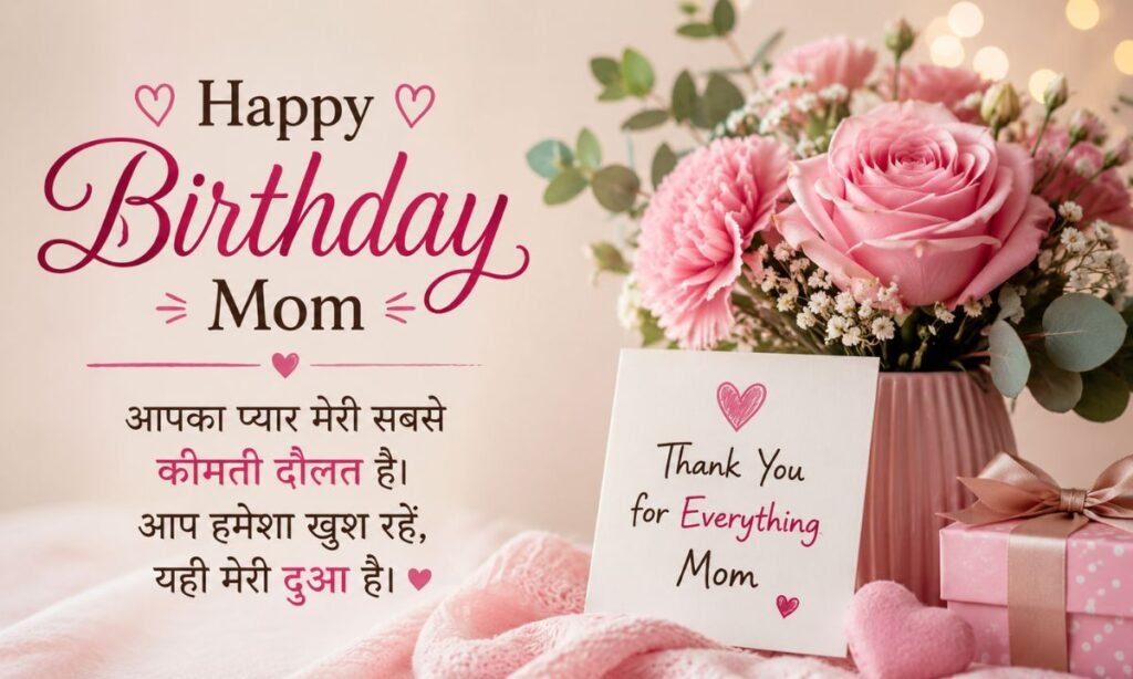 Short birthday message for mother