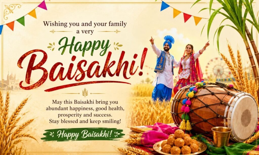 Baisakhi Wishes in English