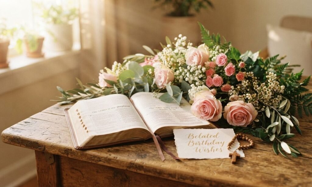 Belated Birthday Wishes With Bible Verses