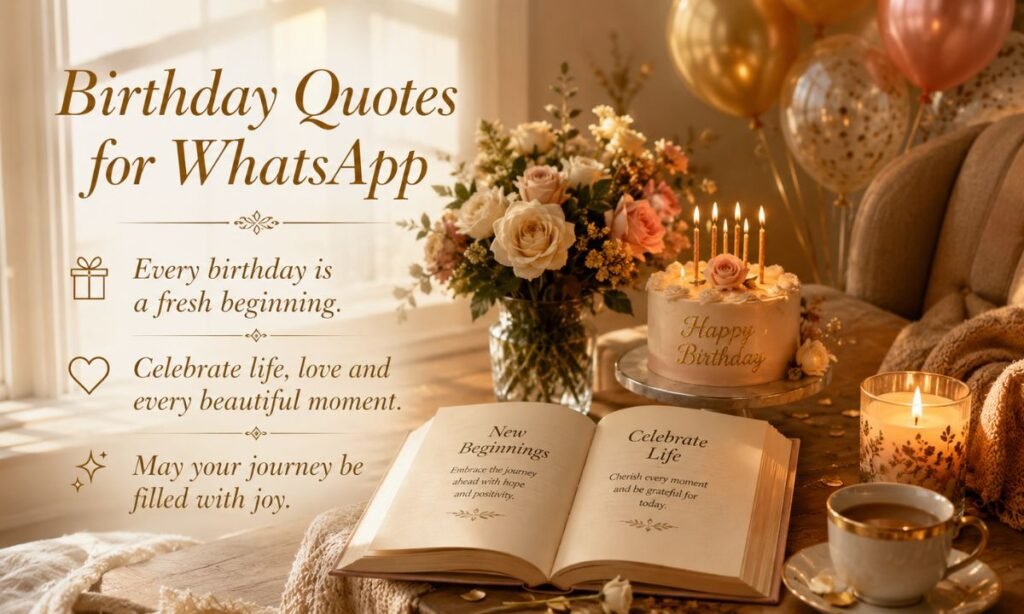 Birthday Quotes for WhatsApp