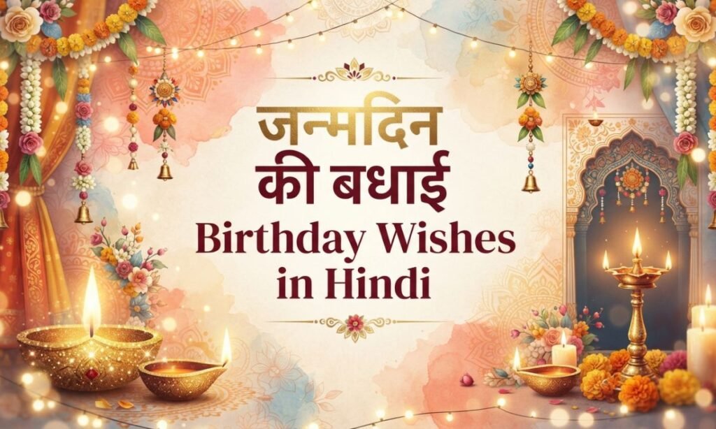 Birthday Wishes in Hindi