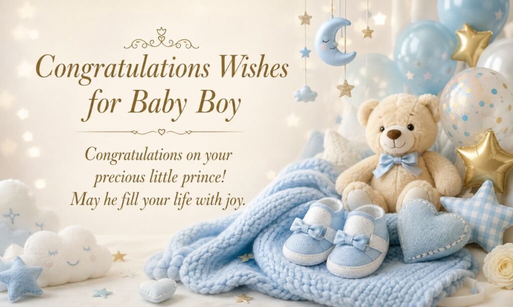 Congratulations Wishes for Baby Boy