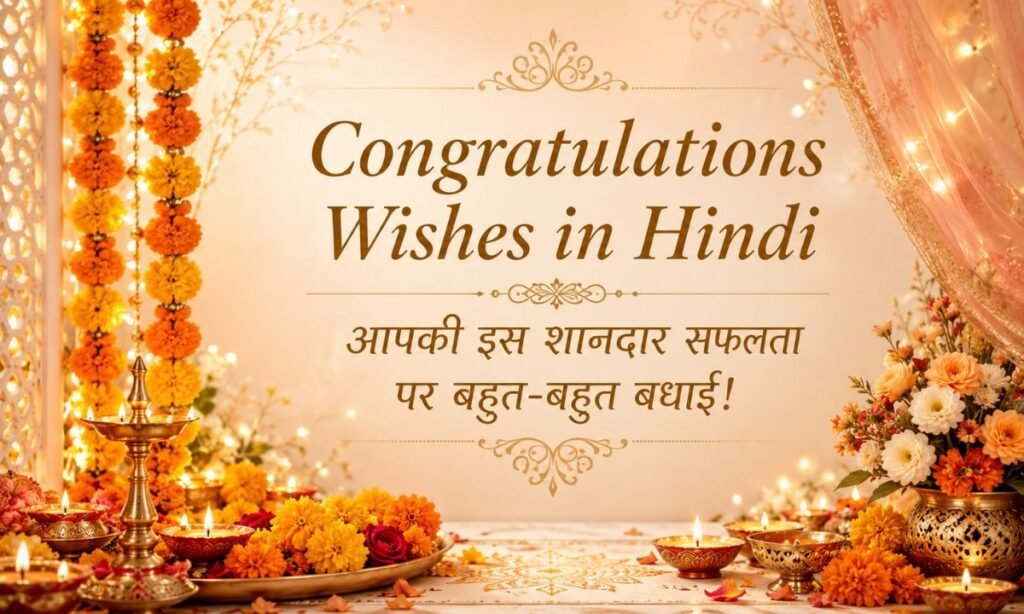 Congratulations Wishes in Hindi
