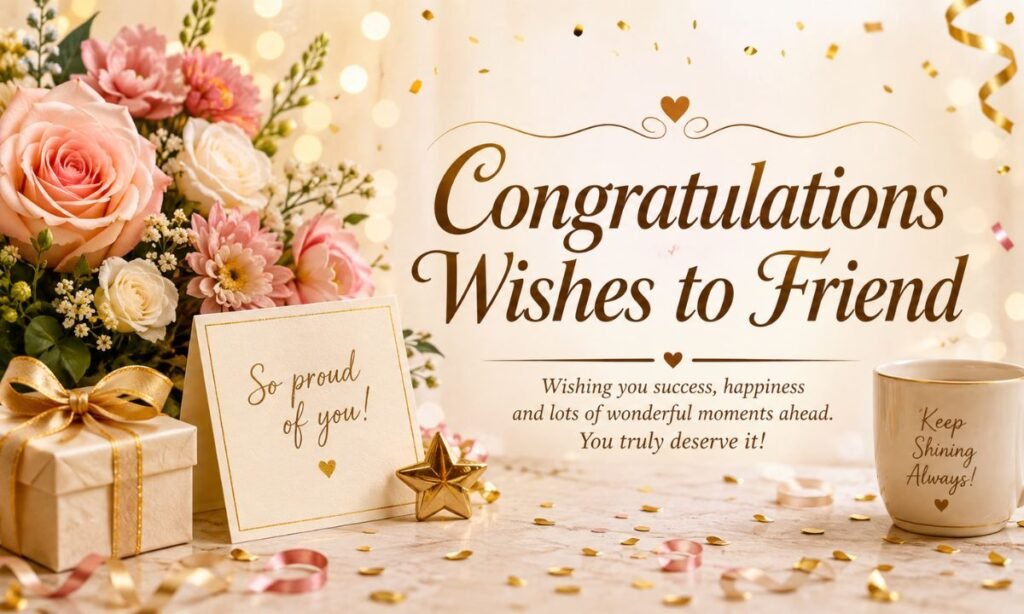Congratulations Wishes to Friend