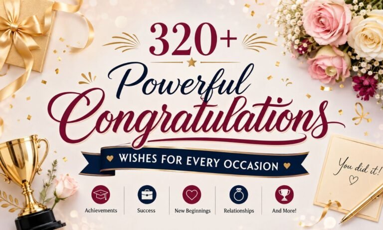 Congratulations wishes