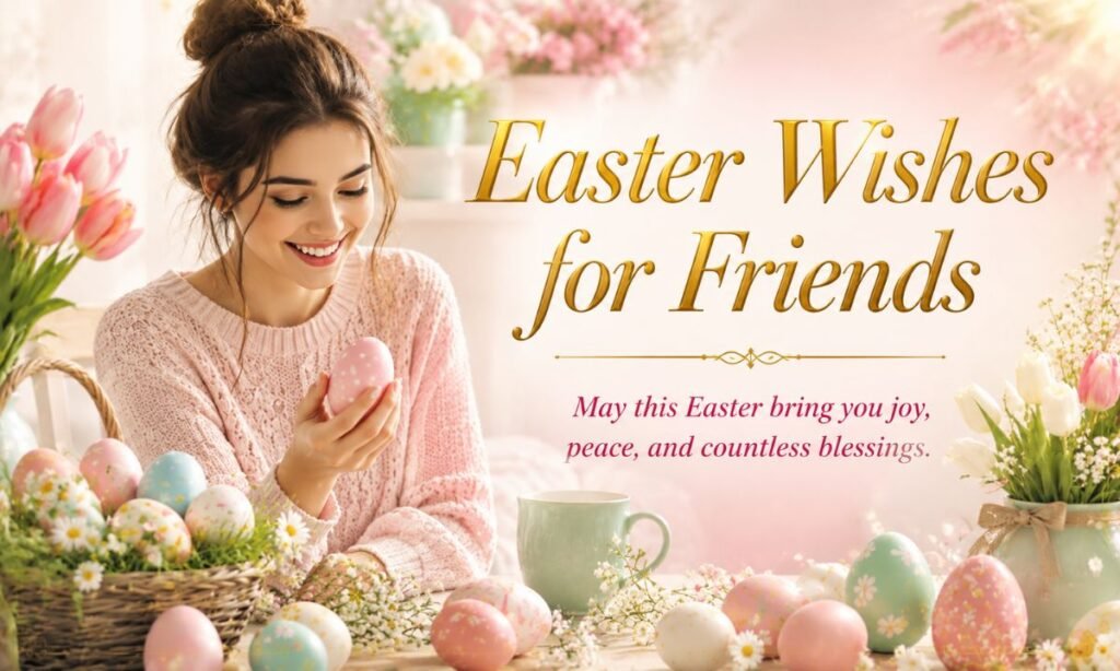 Easter wishes for friends 🤗