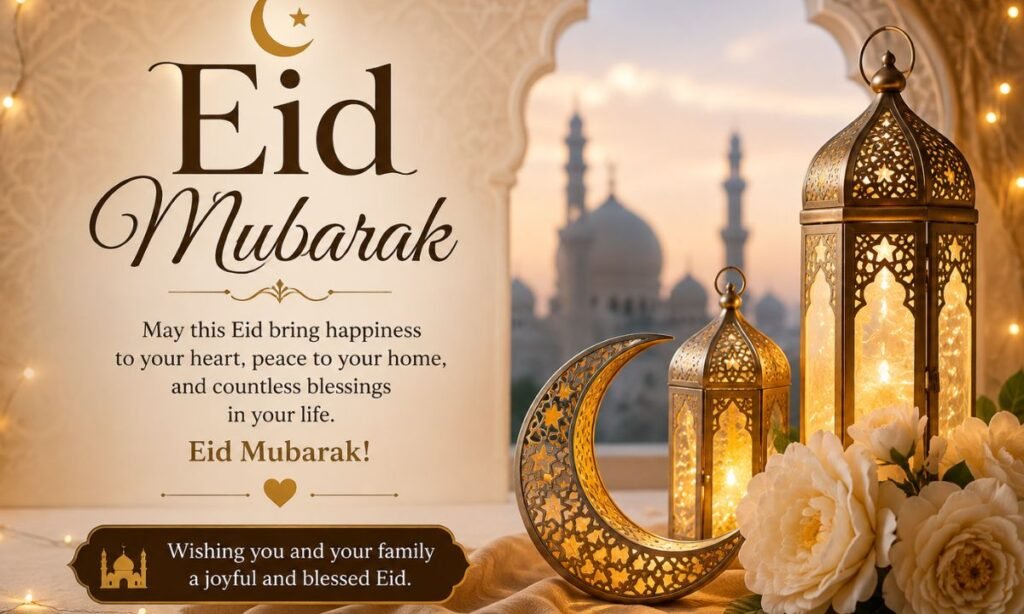 Eid Mubarak Wishes Message