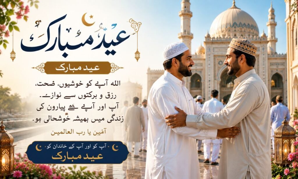 Eid Mubarak Wishes in Urdu