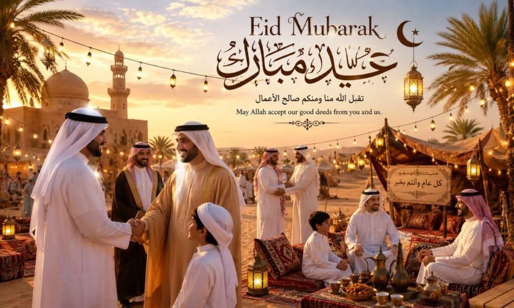 Eid Mubarak wishes in Islamic way