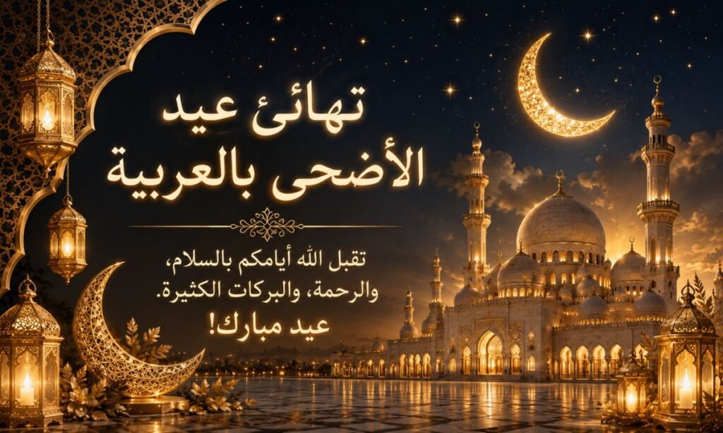 Eid al Adha Wishes in Arabic