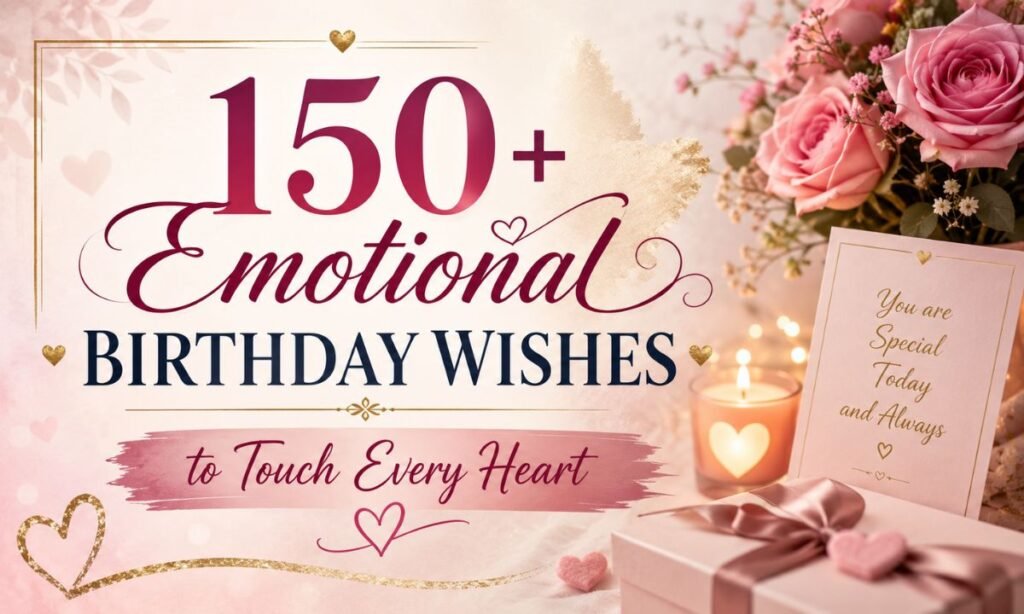 Emotional Birthday Wishes