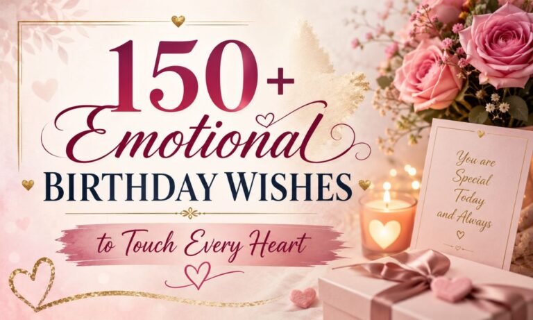 Emotional Birthday Wishes