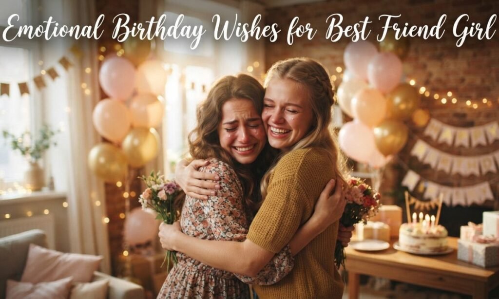 Emotional Birthday Wishes for Best Friend Girl