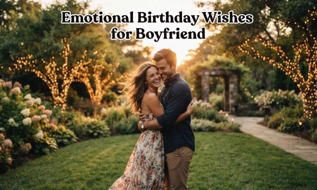Emotional Birthday Wishes for Boyfriend