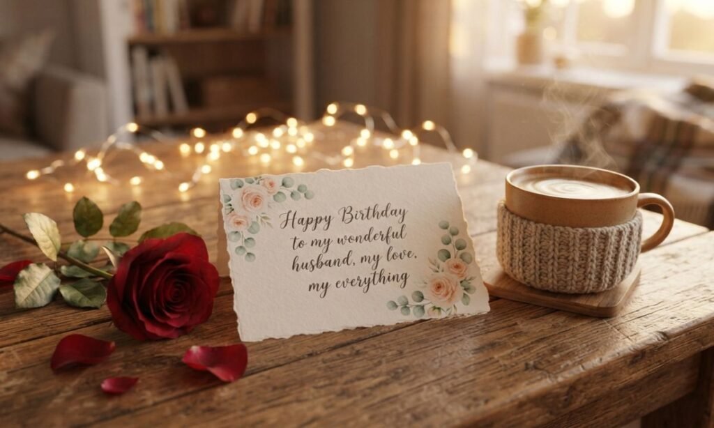 Emotional Birthday Wishes for Husband