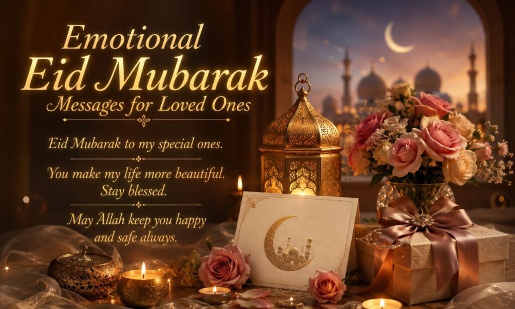 Emotional Eid Mubarak Messages for Loved Ones