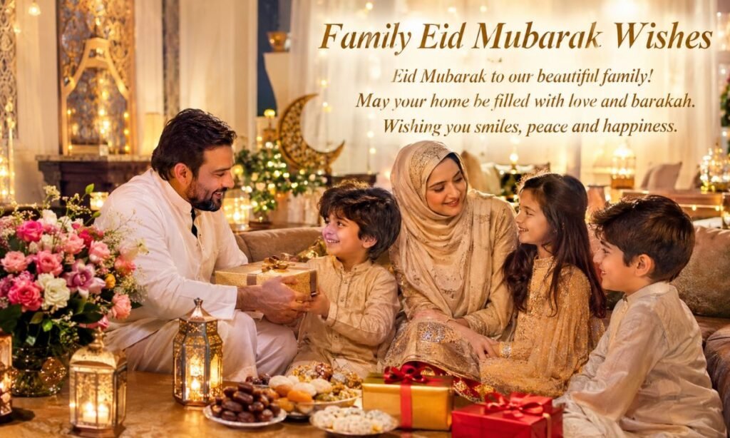 Family Eid Mubarak Wishes