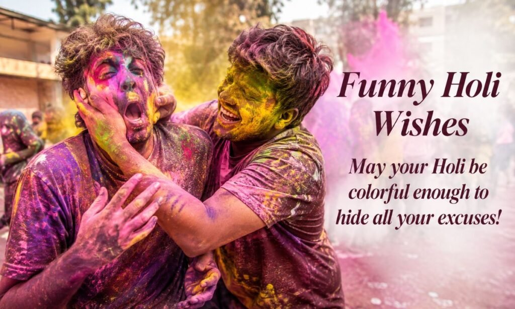 Funny Holi Wishes