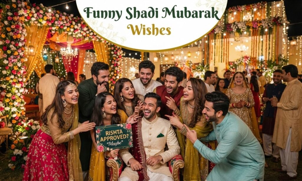 Funny Shadi Mubarak Wishes