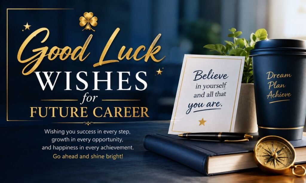 Good Luck Wishes for Future Career