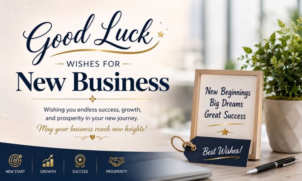 Good Luck Wishes for New Business
