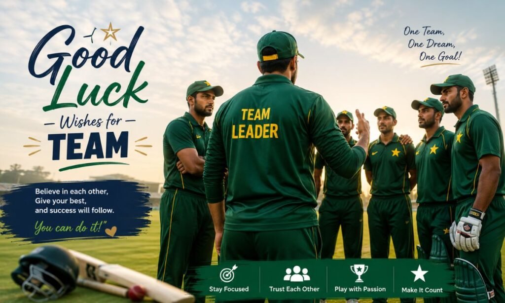 Good Luck Wishes for Team