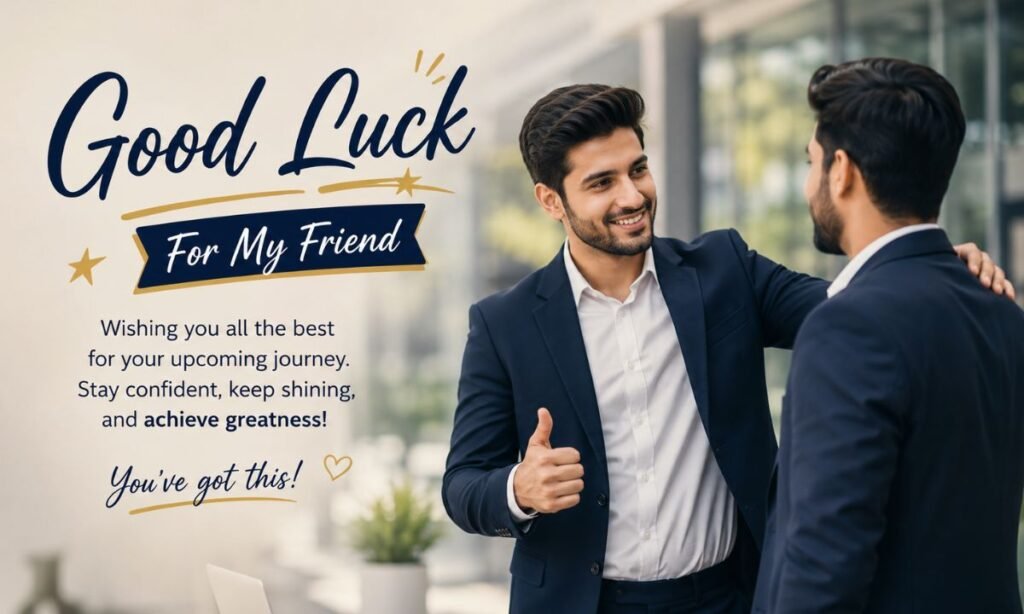 Good Luck for Friend
