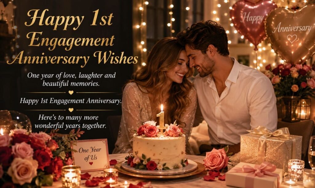 Happy 1st Engagement Anniversary Wishes
