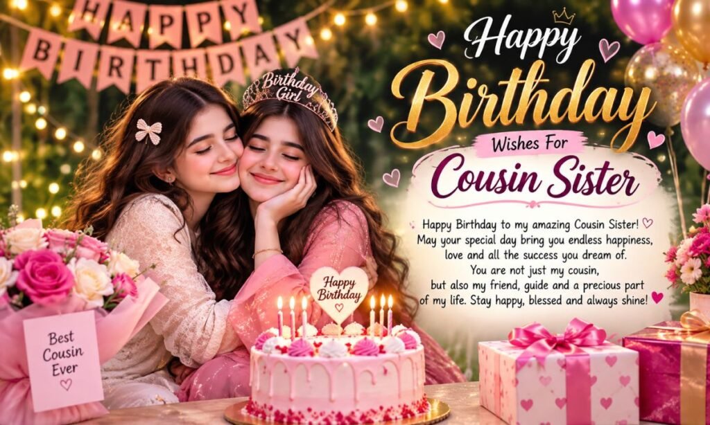 Happy Birthday Wishes For Cousin Sister