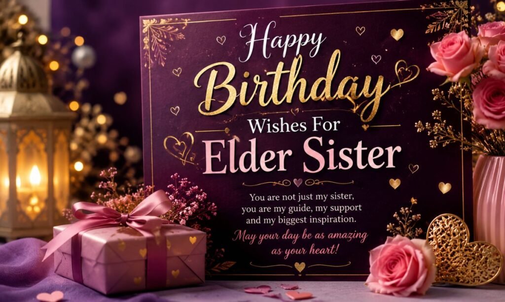 Happy Birthday Wishes For Elder Sister
