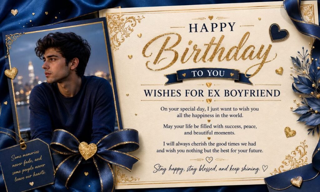 Happy Birthday Wishes For Ex Boyfriend