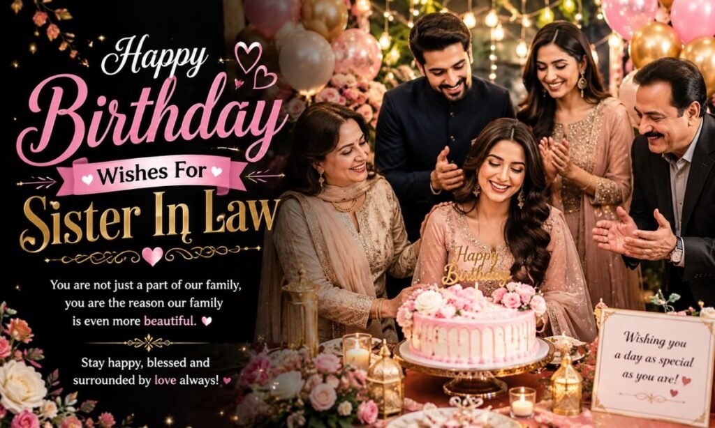 Happy Birthday Wishes For Sister In Law