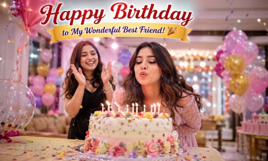 Happy Birthday Wishes for Best Friend