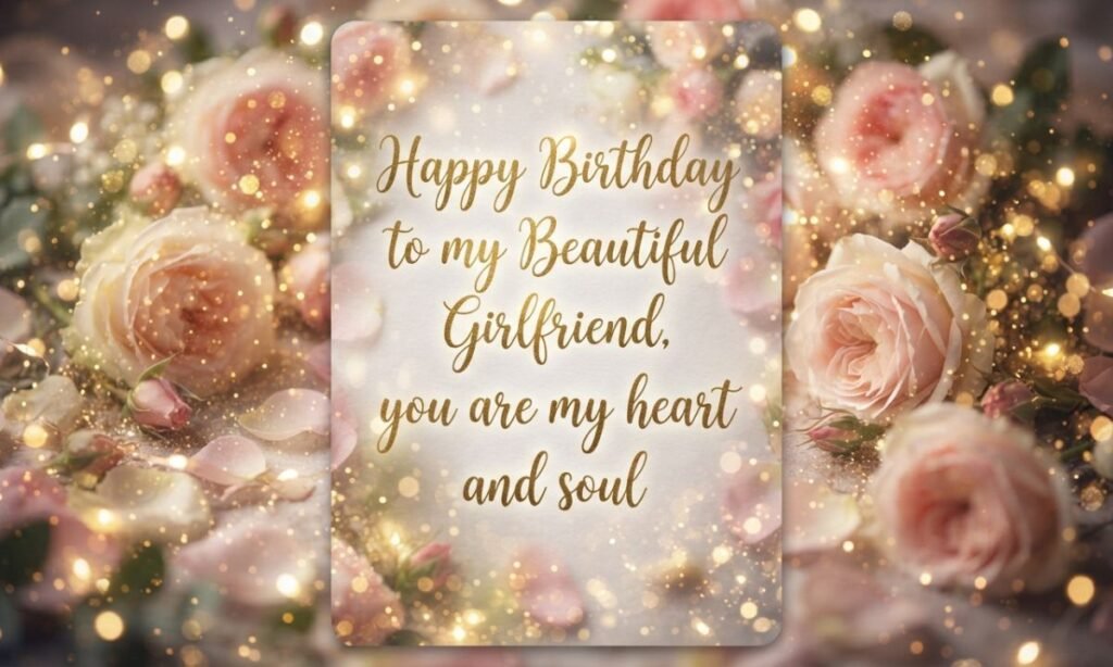 Happy Birthday Wishes for Gf in English