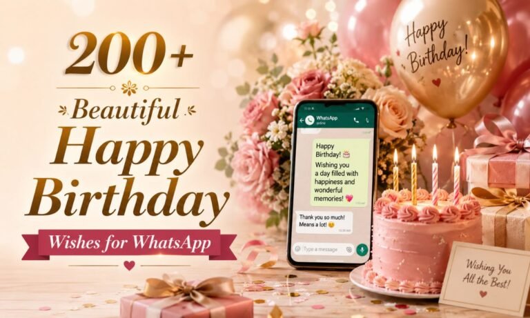 Happy Birthday Wishes for WhatsApp