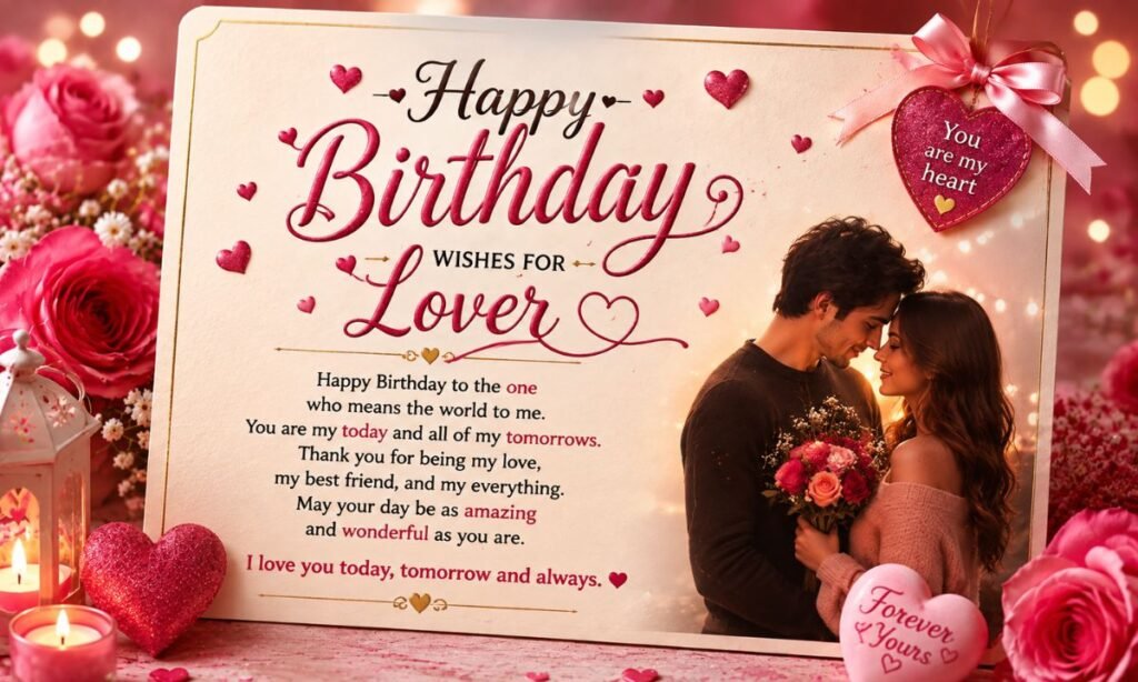 Happy Birthday Wishes for lover