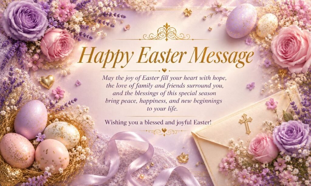 Happy Easter Message 💌