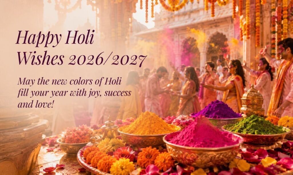 Happy Holi Wishes 2026/2027