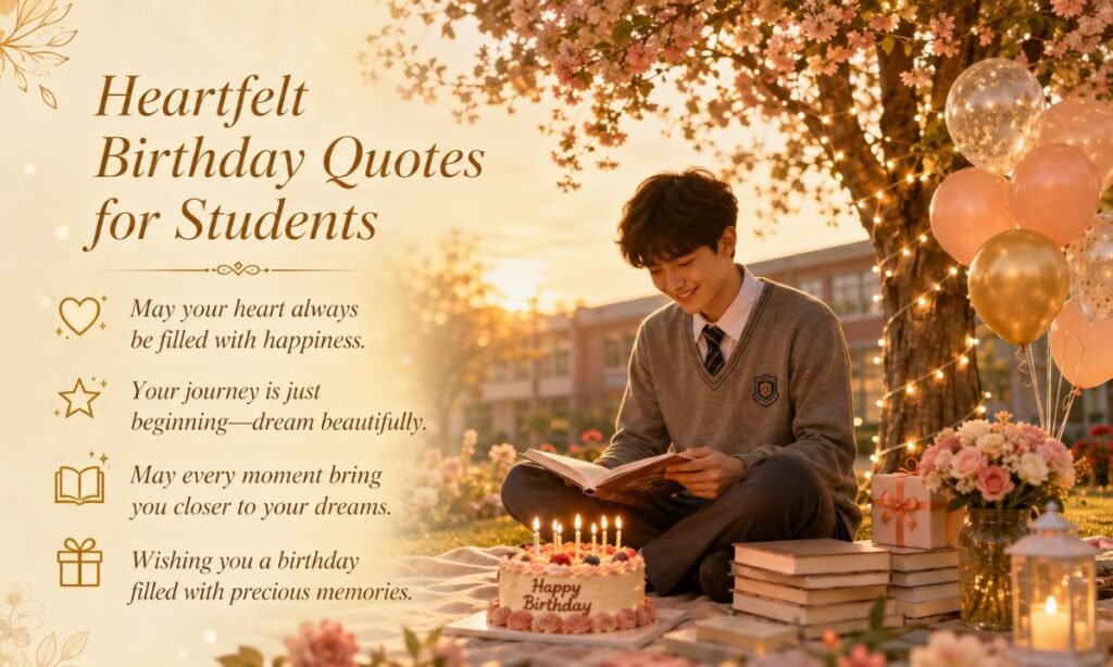 Heartfelt Birthday Quotes for Students
