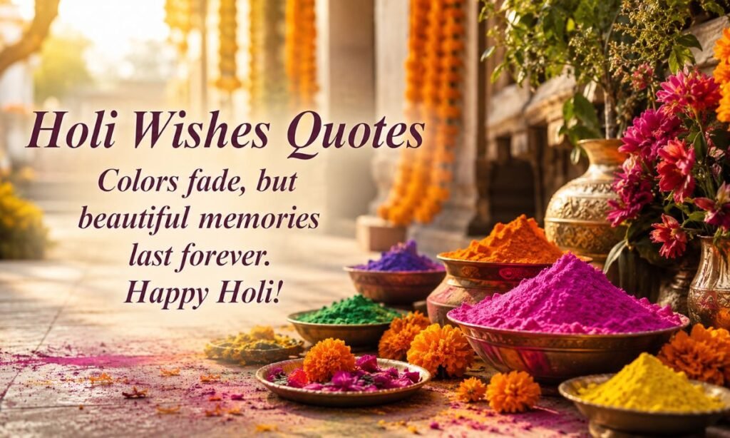 Holi Wishes Quotes