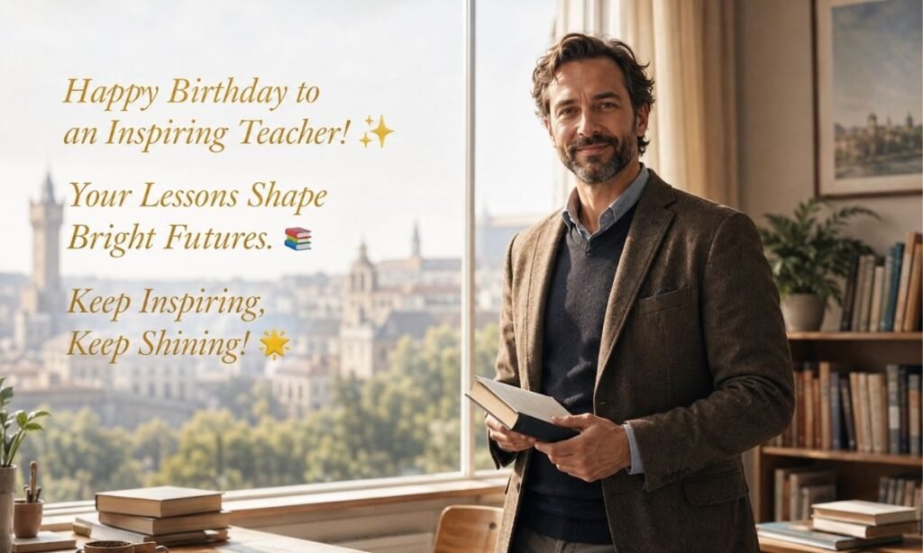 Inspirational Birthday Quotes for Teachers ✨