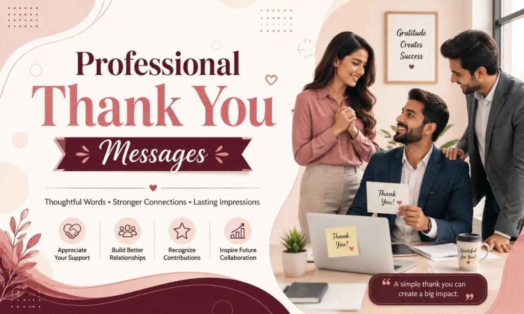 Professional Thank You Messages