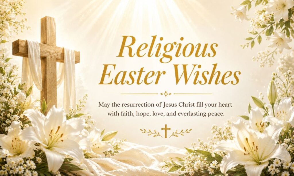 Religious Easter wishes ✝️