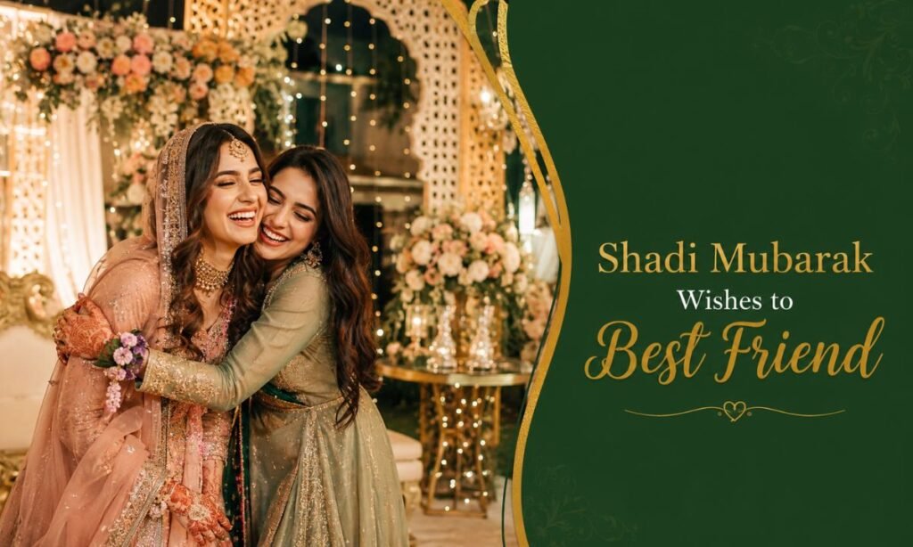 Shadi Mubarak Wishes to Best Friend