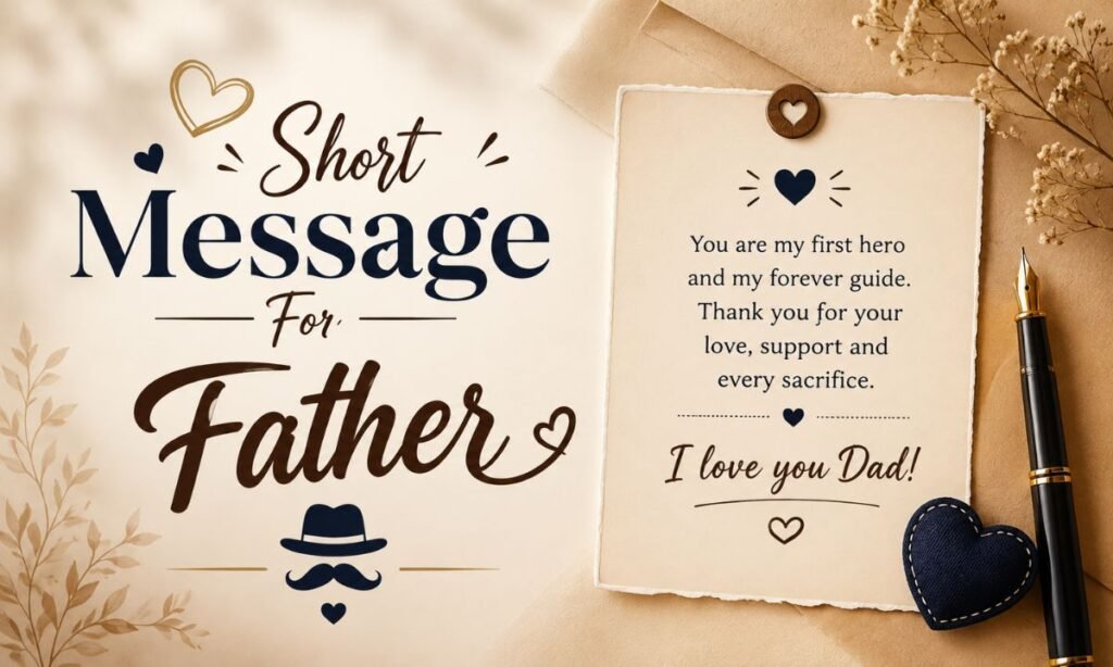 Short Message For Father